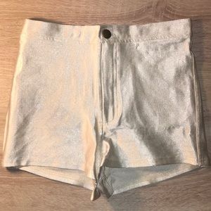 American Apparel High Waisted Disco Shorts